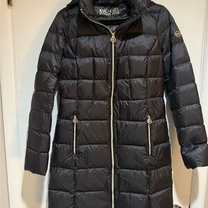 Michael Kors Women's Dark Puffer Jacket